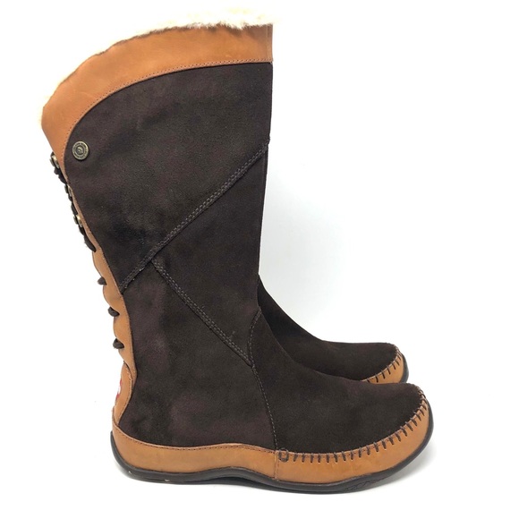 The North Face Shoes - The North Face Janey Boots Brown Tan Womens 8.5